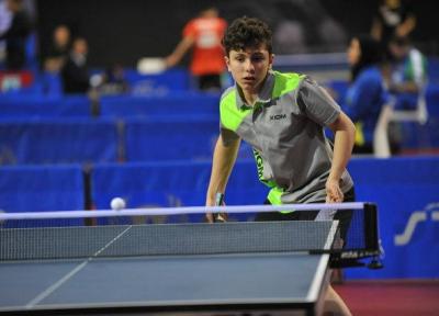 قهرمانی امین احمدیان 17ساله در تور تنیس روی میز ایران