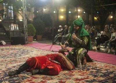 اجرای تعزیه در خانه هنرمندان ایران