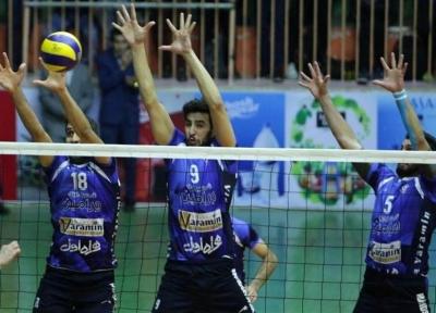 لیگ برتر والیبال، پیکان و مشهد در تعقیب ورامین، دورنا بدون پیروزی در قعر جدول