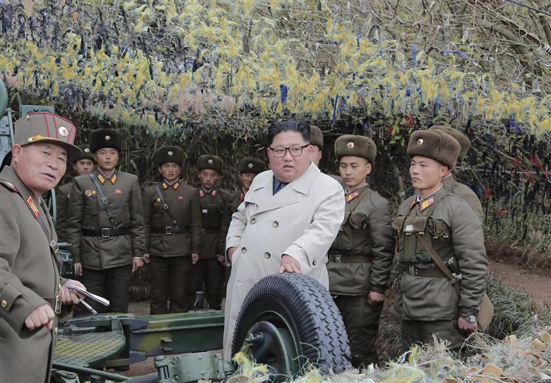 نخستین مانور نظامی کره شمالی در سال 2020 برگزار شد