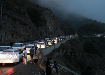 خبرنگاران ترافیک در جاده های مازندران سنگین و پرحجم شد