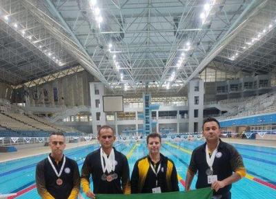 پنجمین مدال خوزستانی ها در مسابقات شنای کارگران دنیا