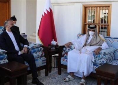 تور ارزان قطر: گفت وگوی وزیر خارجه ایران با امیر قطر در دوحه