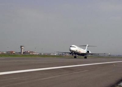 آغاز به کار نخستین راستا بین المللی هوایی در فرودگاه گرگان