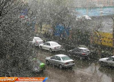 بارش شدید برف و باران در 11 استان ، تداوم بارش تا سه شنبه آینده
