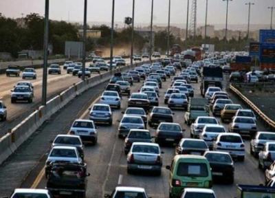 آخرین شرایط ترافیکی جاده های کشور ، ترافیک سنگین در محور شهریار، تهران ؛ اعلام محورهای مسدود