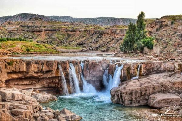 آبشار افرینه لرستان آدرس ، عکس و معرفی